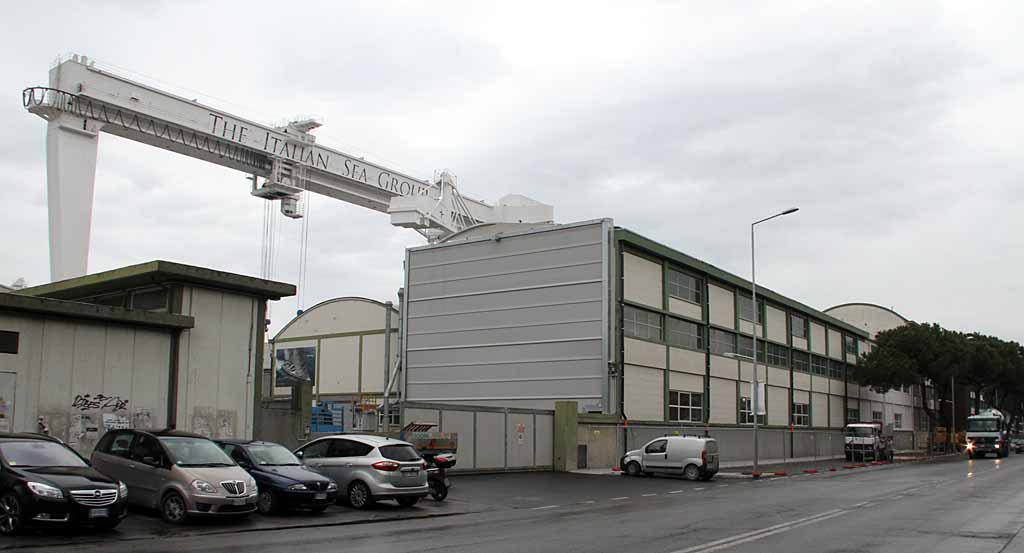I Nuovi cantieri Apuania di Carrara