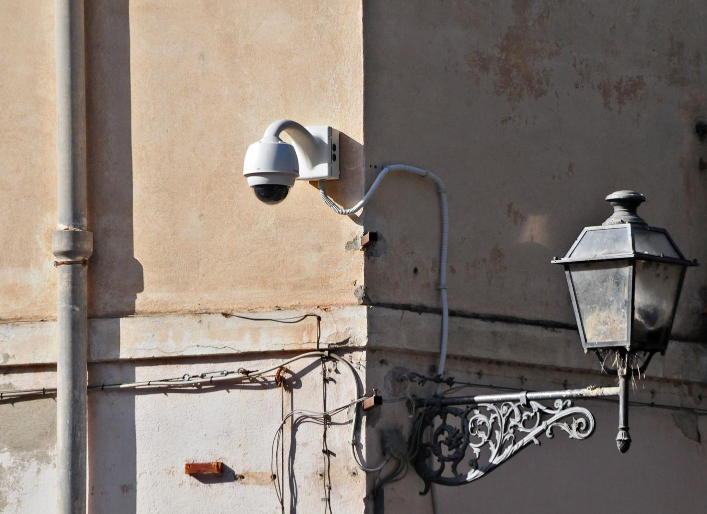 Telecamere collegate con la polizia municipale