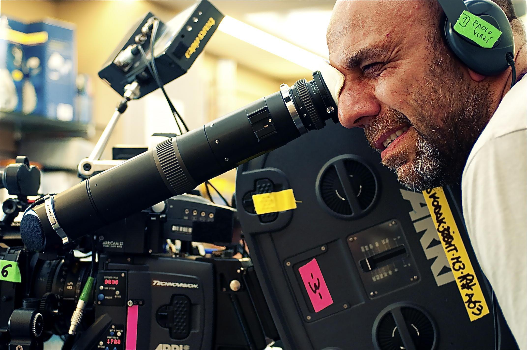 Paolo Virzì sul set