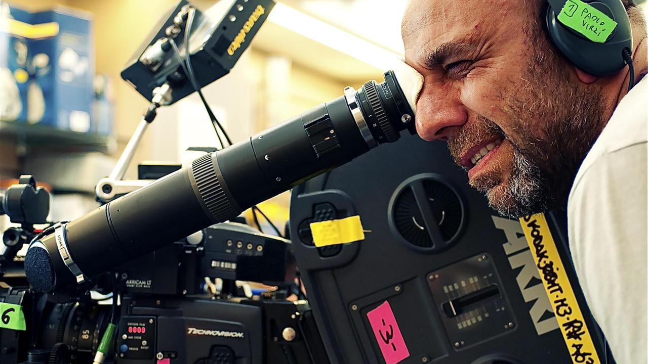 Paolo Virzì sul set