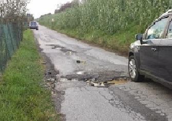 Rovinata la strada di accesso alla zona delle Bocchette