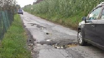 Rovinata la strada di accesso alla zona delle Bocchette