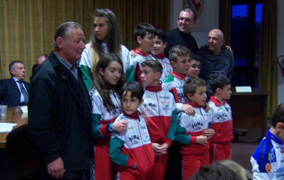 Tutti i campioncini del pedale premiati nella festa del ciclismo