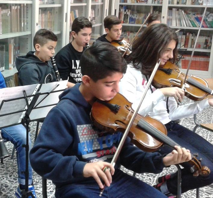 L’orchestra dei ragazzi in concerto