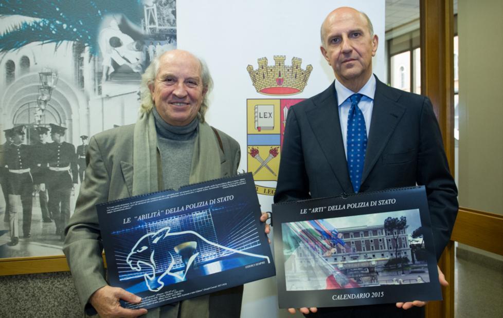 La Polizia di Stato in dodici scatti del maestro Storaro