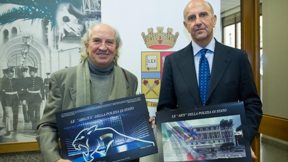 La Polizia di Stato in dodici scatti del maestro Storaro