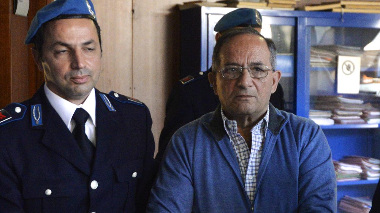 Antonino Bilella il giorno dell'udienza preliminare (foto Bf)