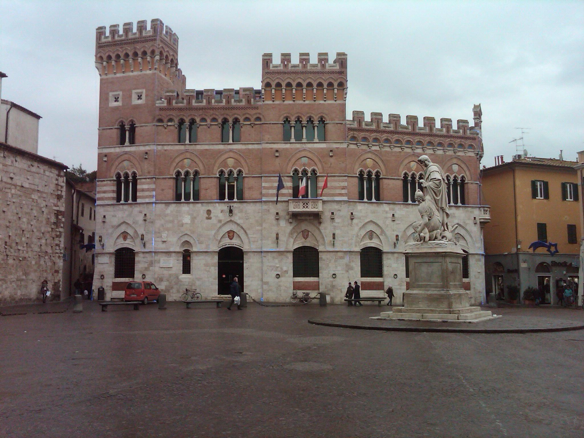 Palazzo Aldobrandeschi sede della Provincia di Grosseto