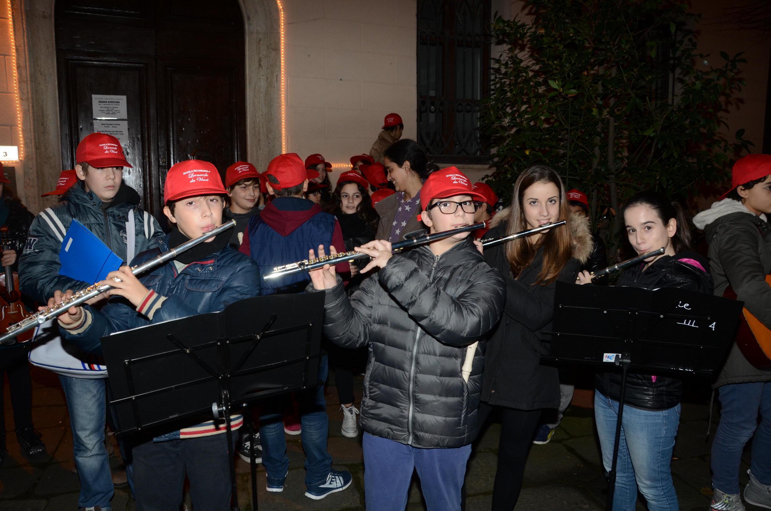 Gli archi dell'Orchestrada (foto Agenzia Bf)