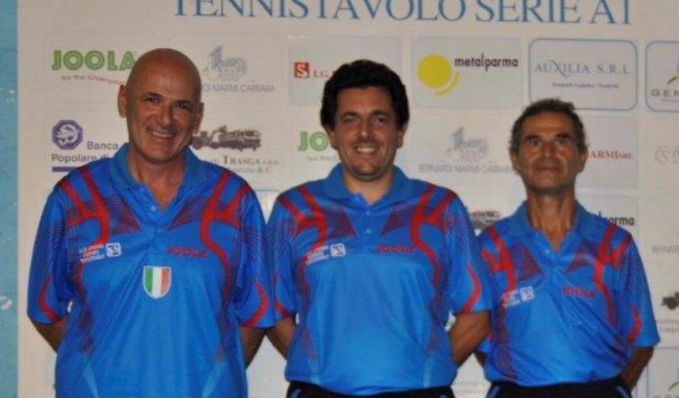 Tennistavolo serie C2, l’Apuania tallona la capolista Cascina