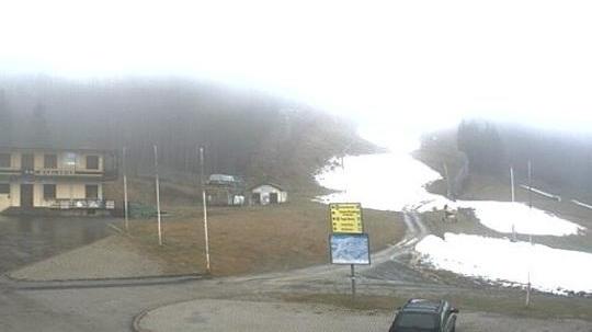 Solo pioggia sul Cimone e dal meteo poche speranze