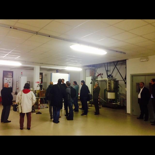 La visita ai laboratori del Polo tecnologico Magona a Cecina