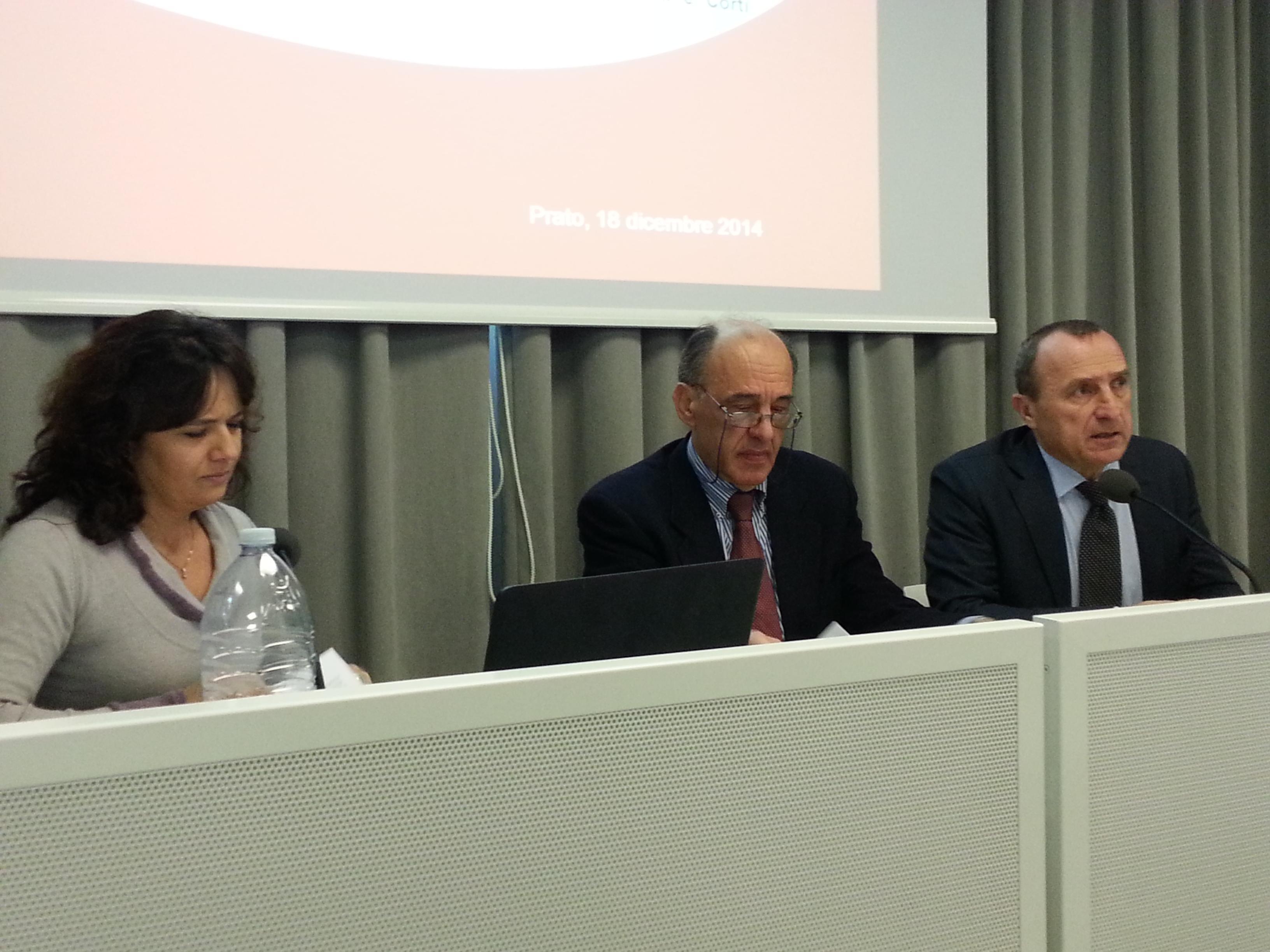 Silvia Borri, Nicola Pisano e Luca Giusti