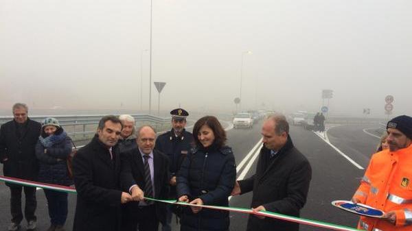 L'inaugurazione della Tangenziale