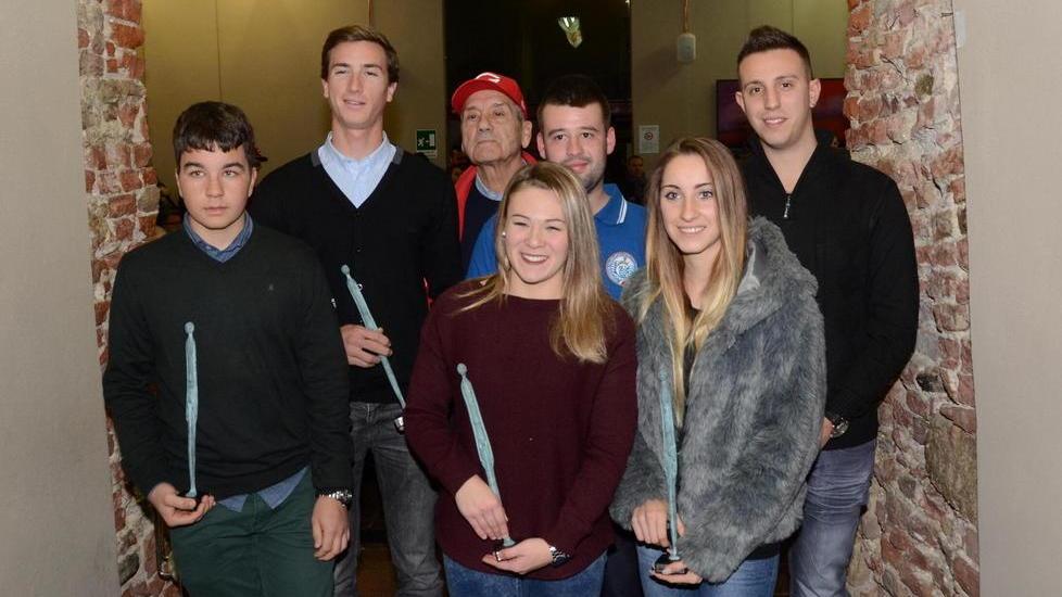 Premiati i campioni del Coni