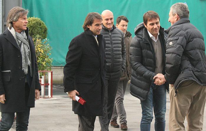 Antonio Conte, il blitz del ct a casa del Sassuolo 