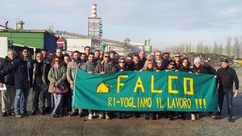 Un Natale triste per i dipendenti Falco
