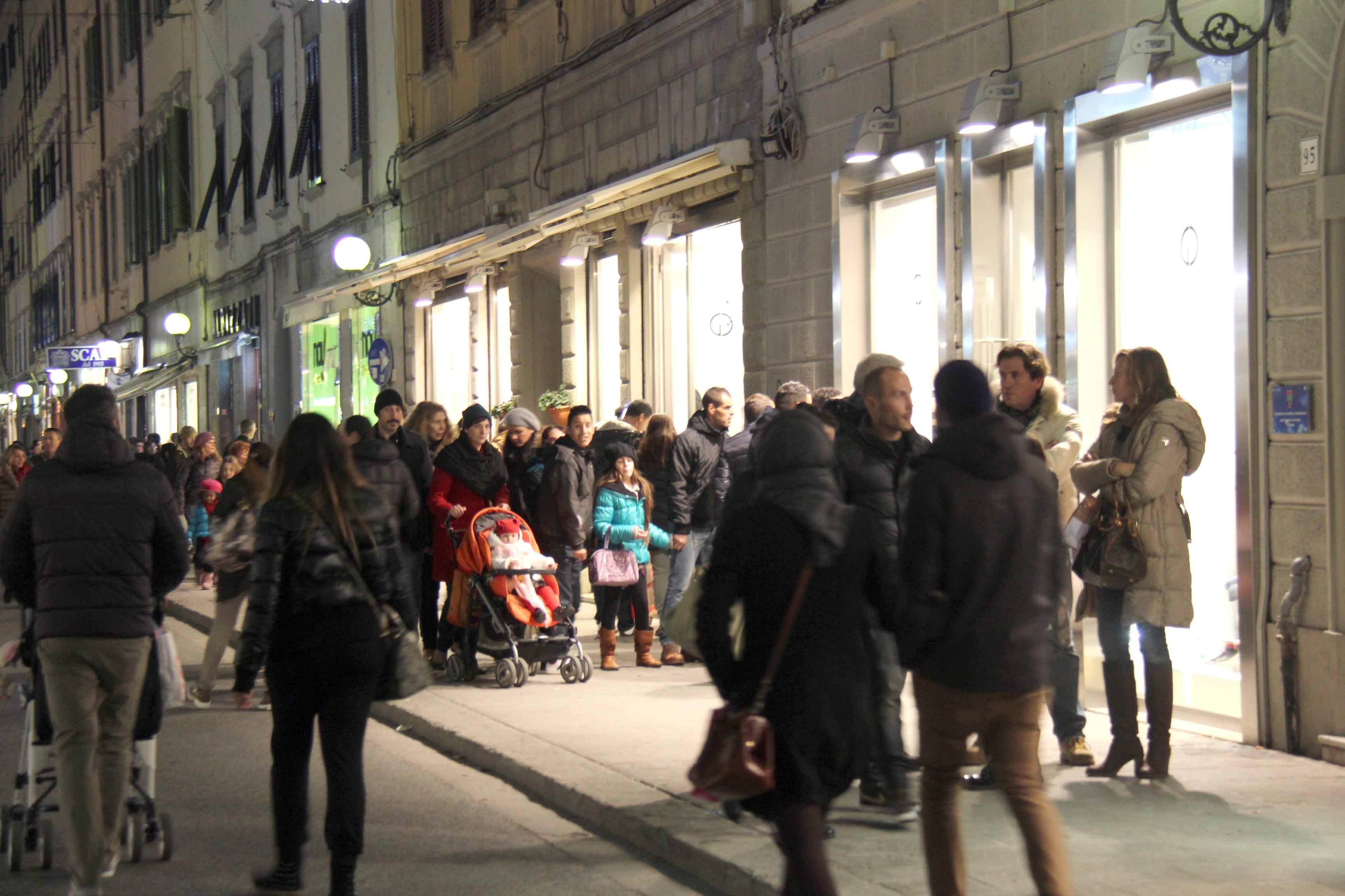 Saldi in via Ricasoli
