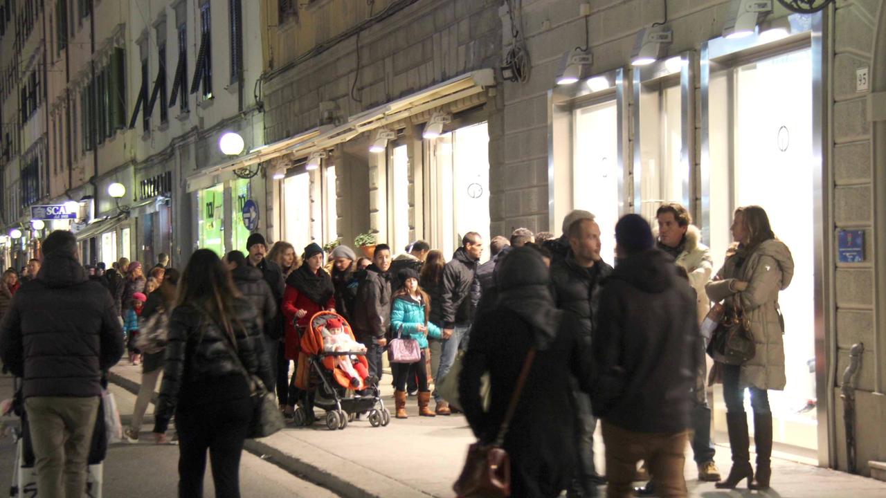 Saldi in via Ricasoli