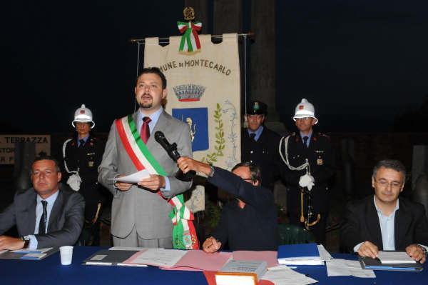 il sindaco di Montecarlo, Vittorio Fantozzi