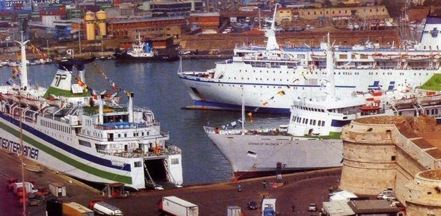 Il porto di Civitavecchia