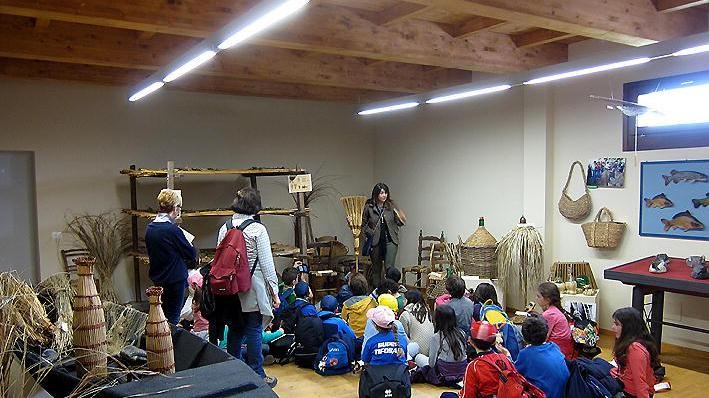 Una sala del Centro di ricerca del Padule di Fucecchio a Castelmartini