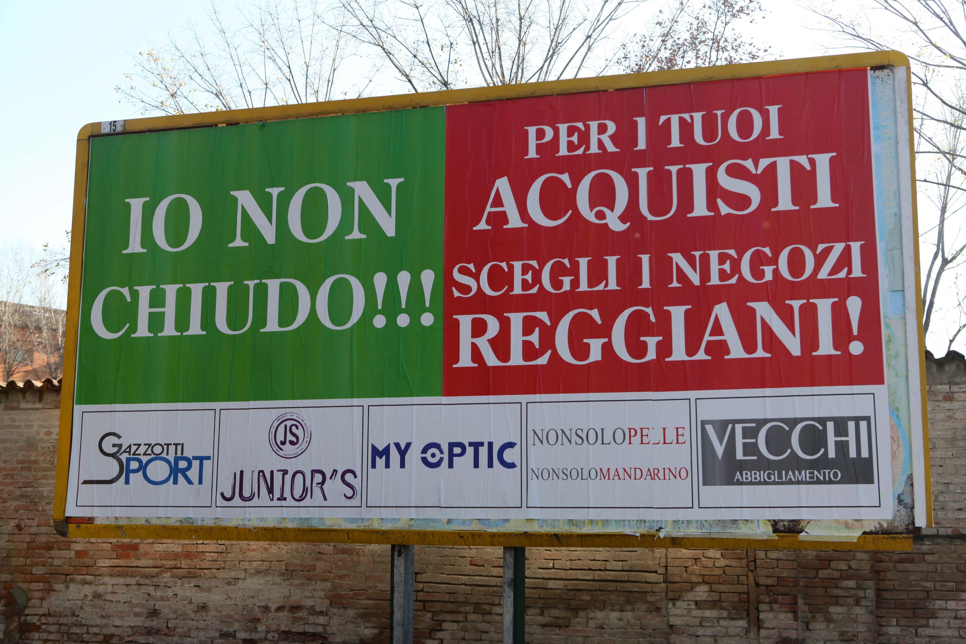 Il commercio punta sul territorio, è la campagna "Io non chiudo"