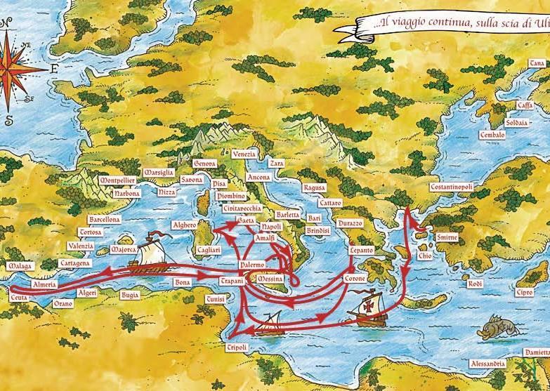 Odissee attorno ad un tavolo Dinner show su “Il viaggio” 