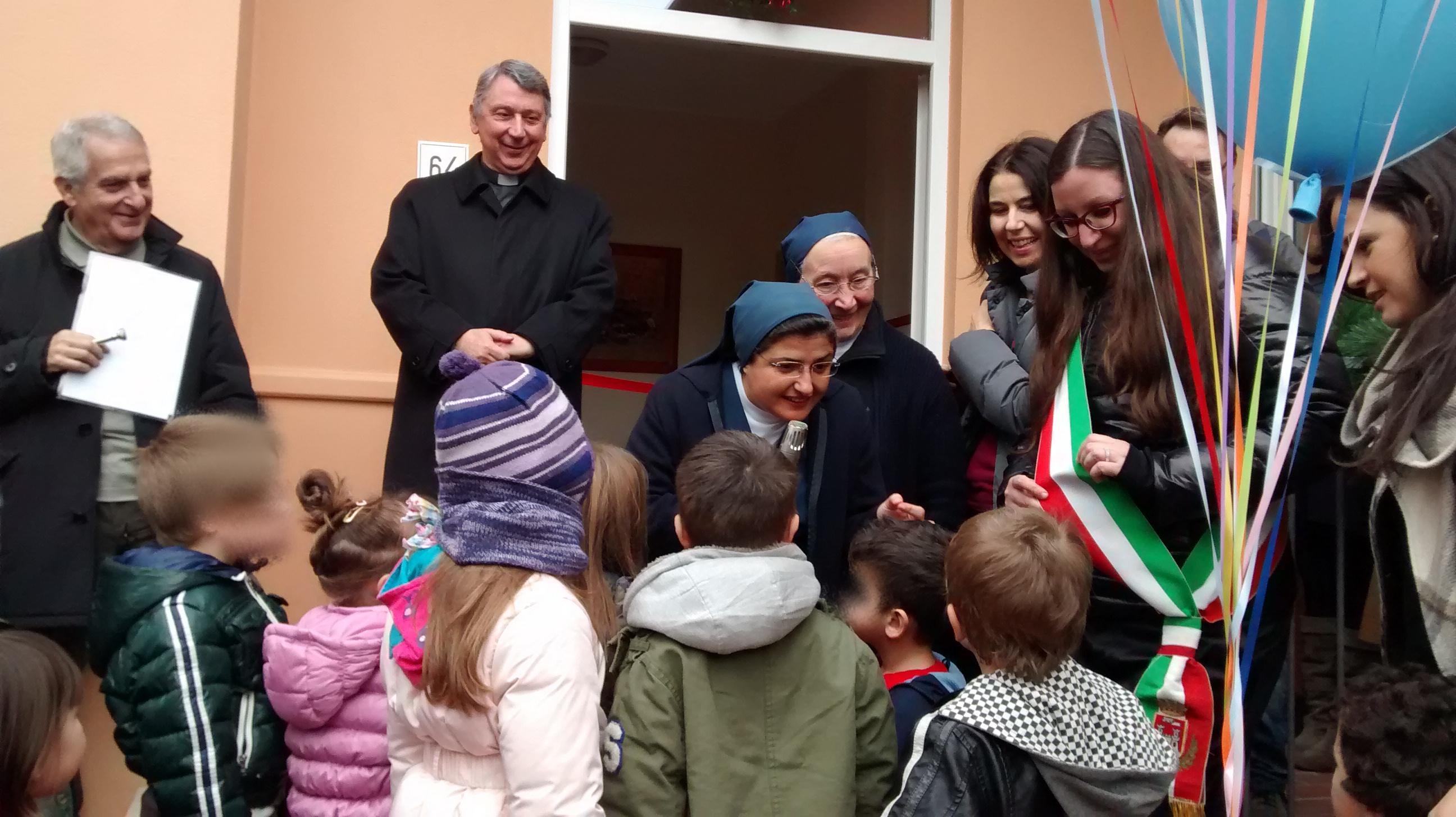L'inaugurazione di casa papa Francesco a Quercianella