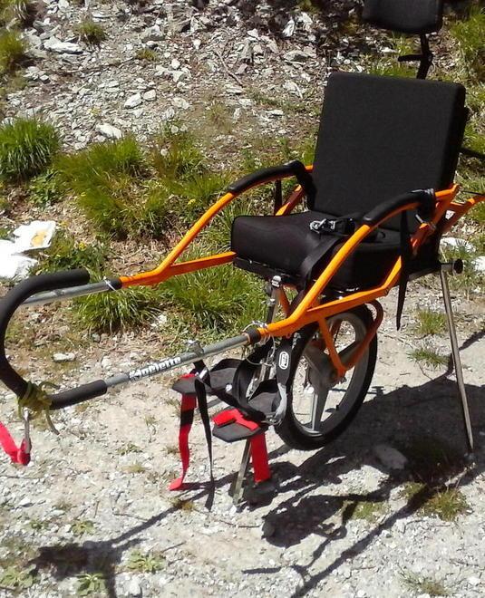 La sedia per disabili Joëlette 
