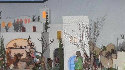 Sul corso si rievoca l’entrata a Betlemme di Giuseppe e Maria