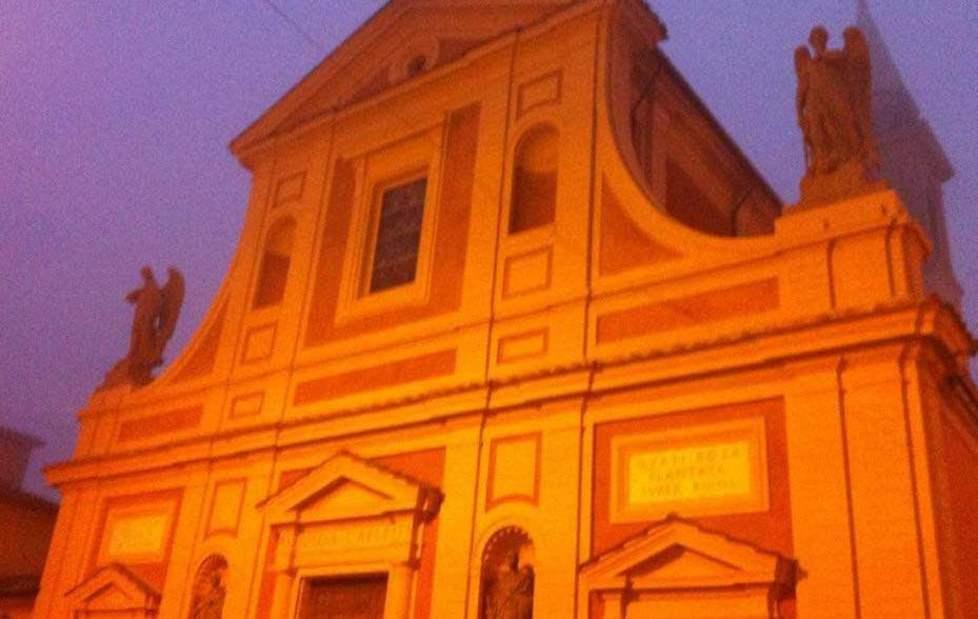 La chiesa liberata dai ponteggi 