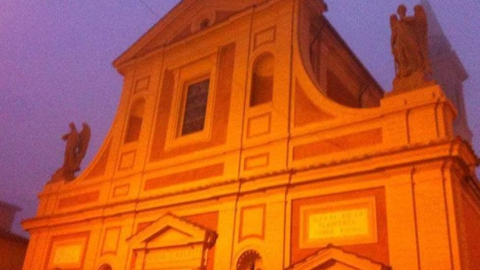 La chiesa liberata dai ponteggi