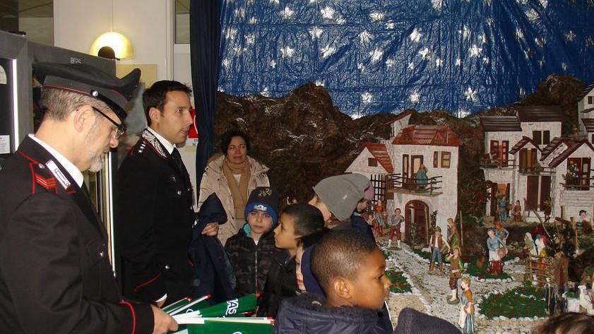 Tanti bimbi per il presepe dell’Arma