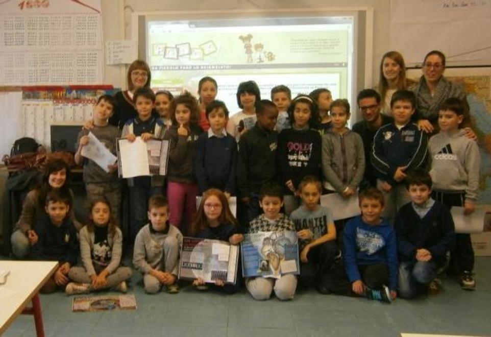 Gli scienziati in classe per studiare il tempo 