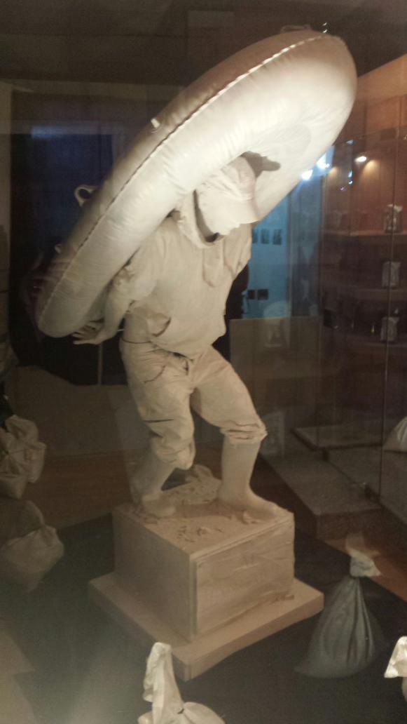 La scultura del Grande Fangaiol