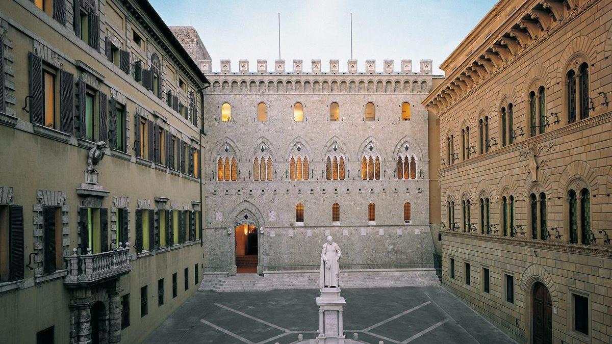 La sede di Mps