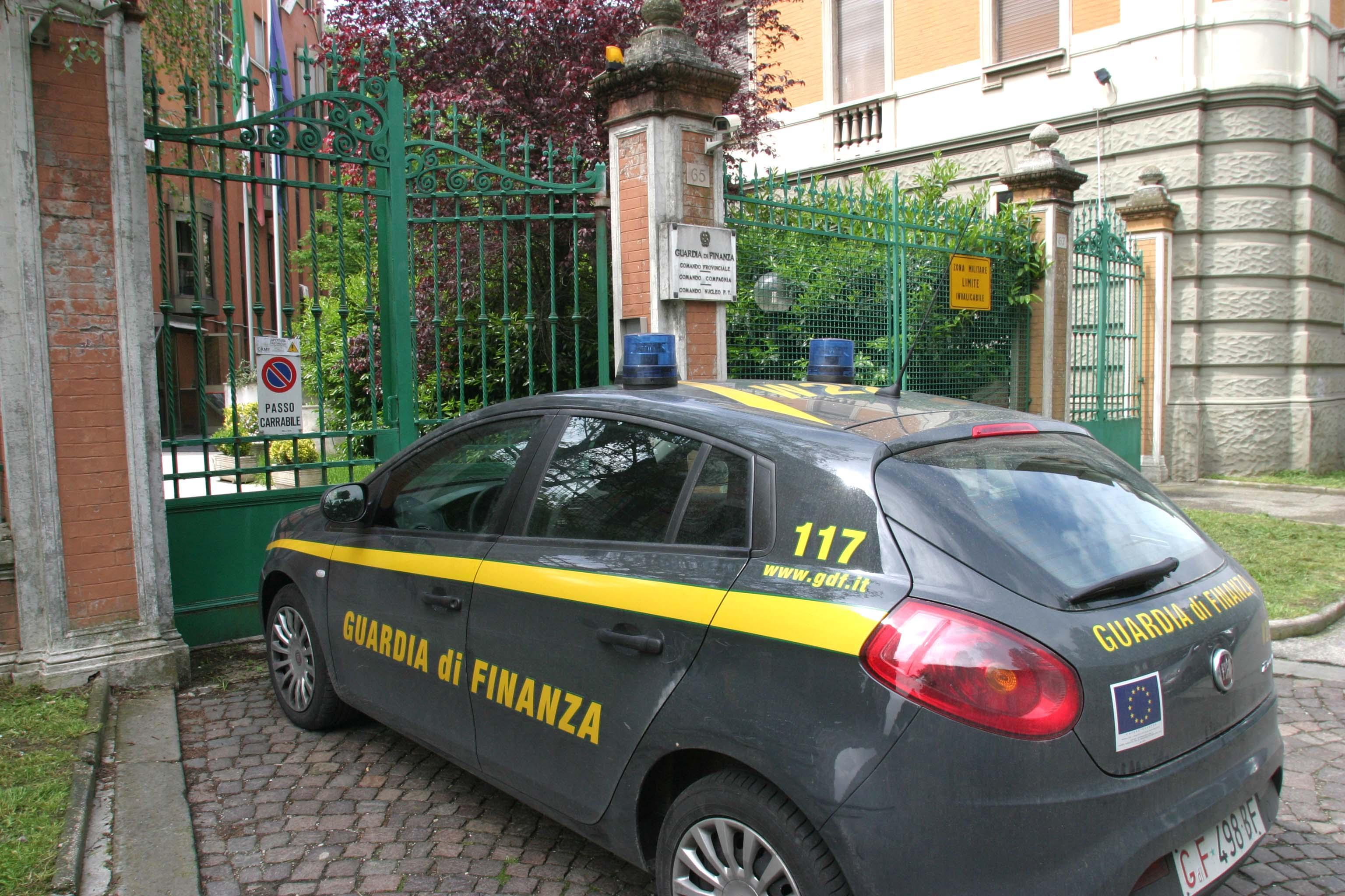 La sede della Finanza in città