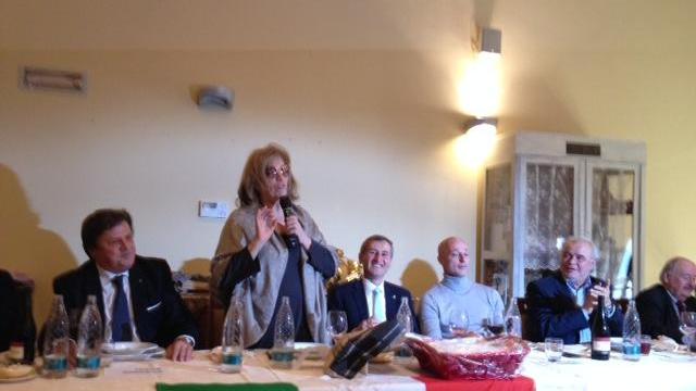 Filippi e la fronda forzista a pranzo con la Zanicchi