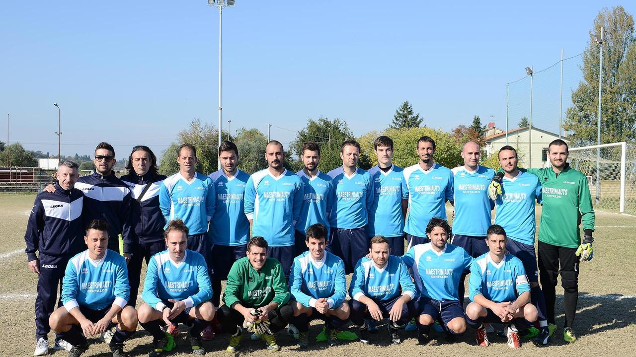 La formazione del Boccaccio (foto agenzia Carlo Sestini)