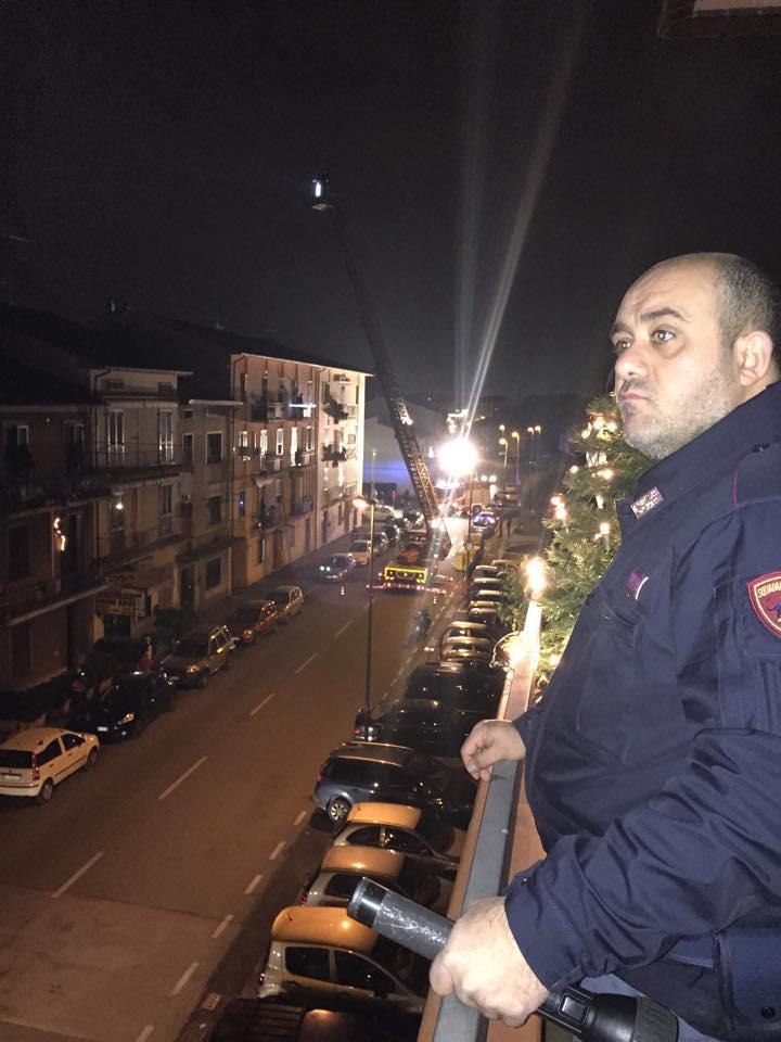 Sabato 20 dicembre: caccia al ladro sui tetti in via del Campaccio