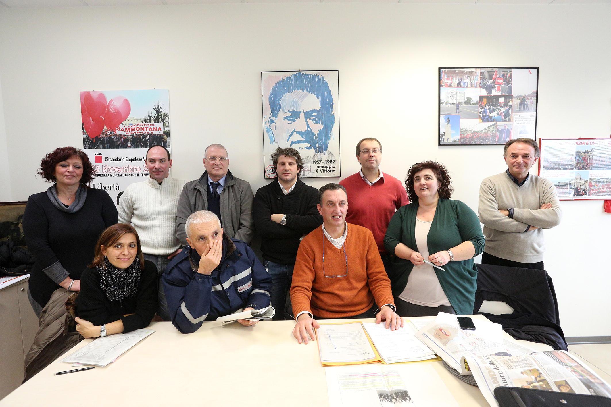 Le Rsu dei comandi territoriali della polizia municipale dell'Unione (foto Agenzia Carlo Sestini)