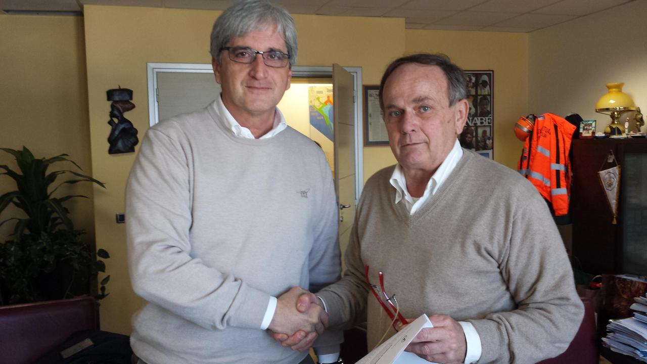 Luciano Guerrieri e Mario Ferrari