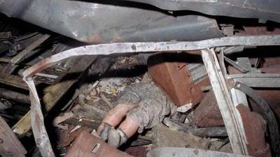 Una delle bambole trovate tra le lamiere del 904, simbolo della strage di Natale