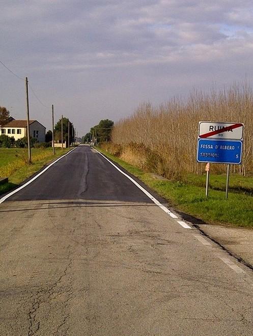 Asfalto sulle strade di Ro Disagi finiti per i residenti 