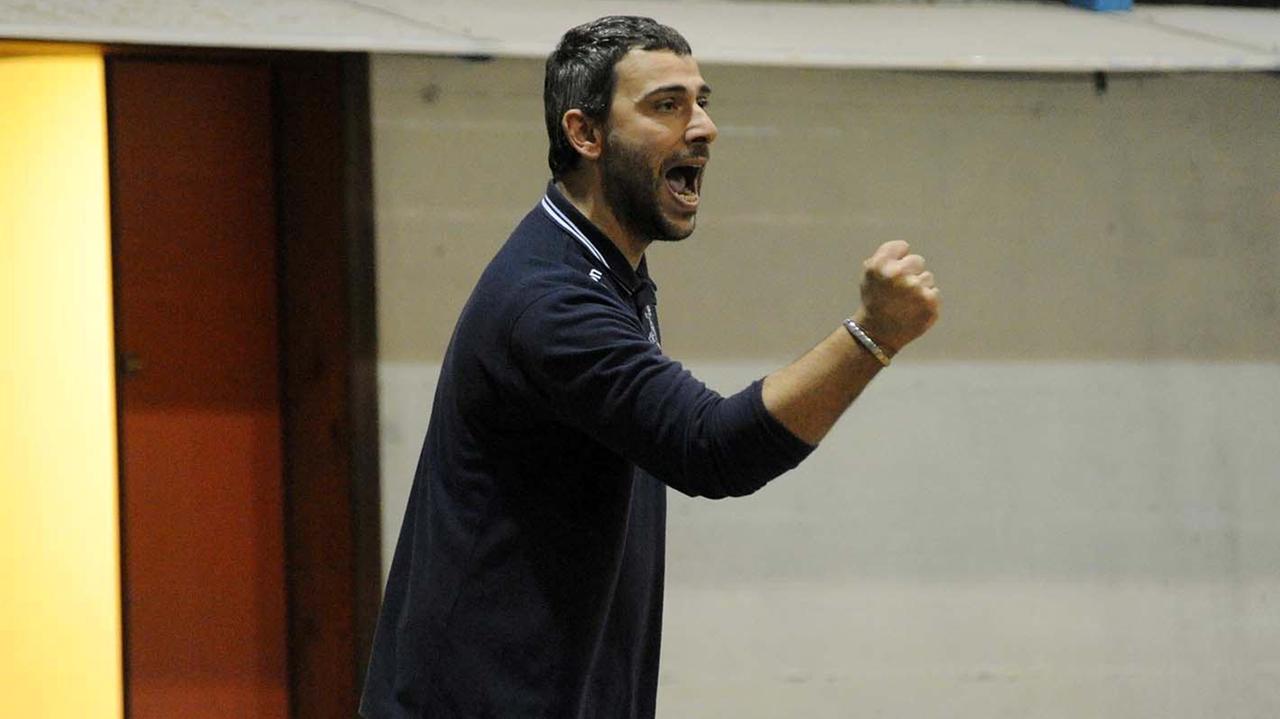 Massimiliano Biancani coach del Venturina (foto Pabar)