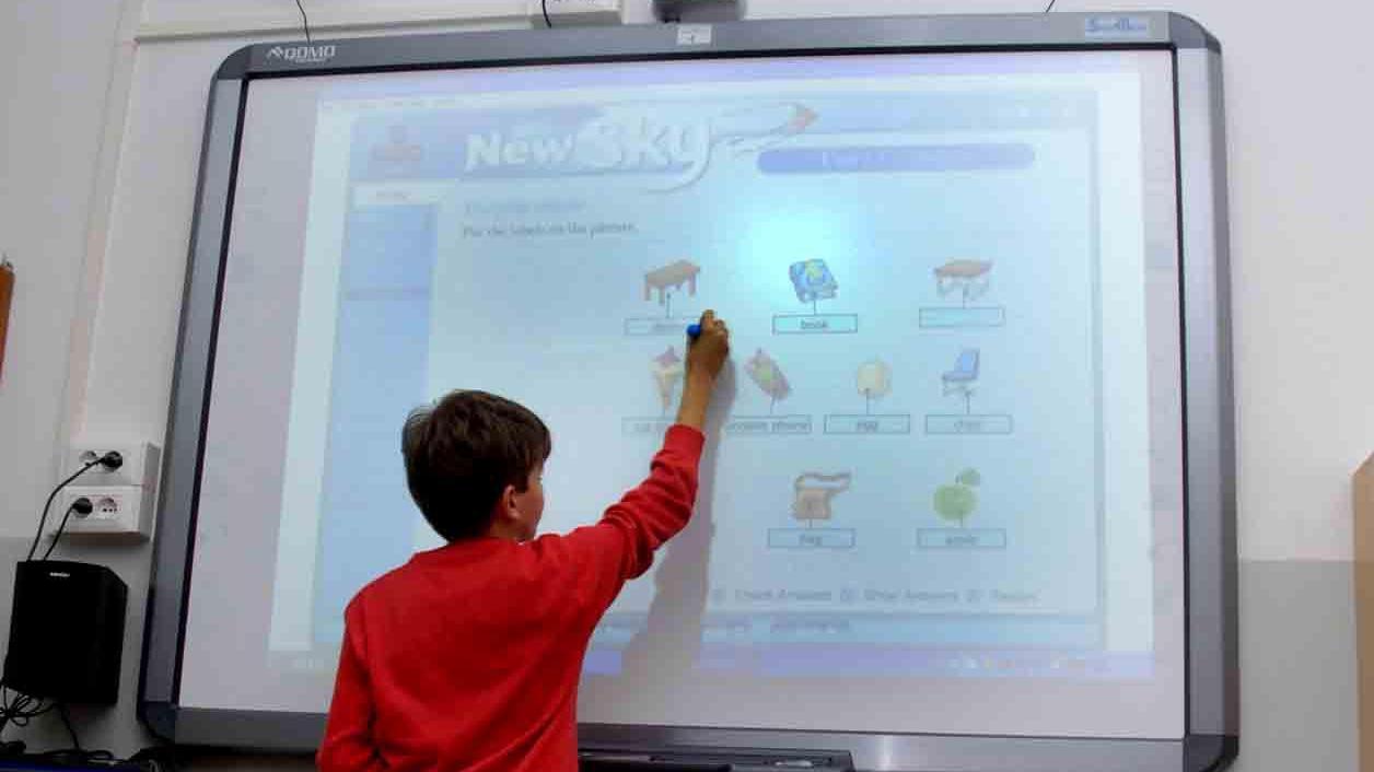 Una lavagna interattiva multimediale