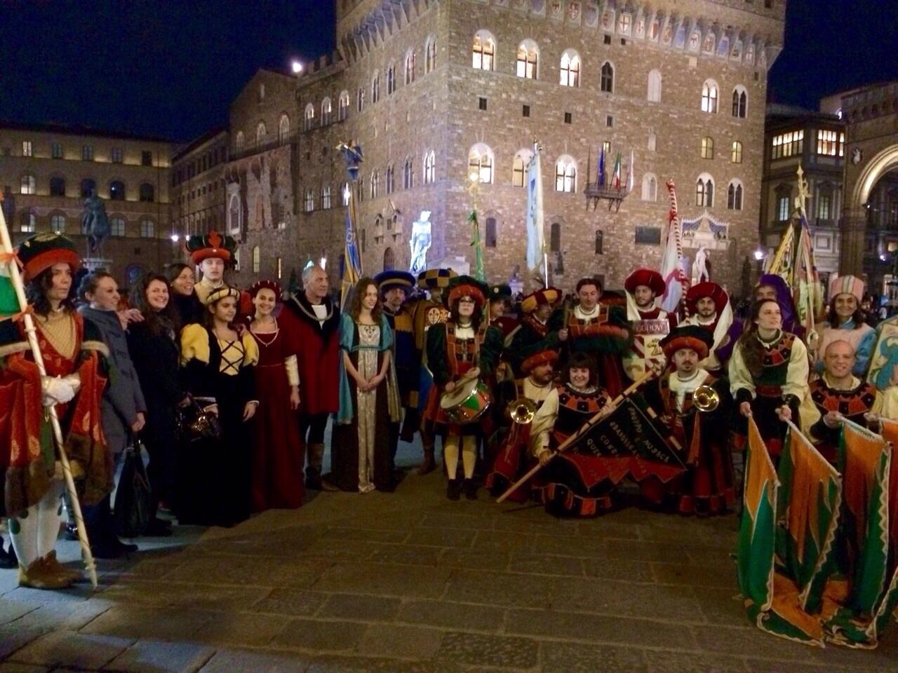Fucecchiesi in costrume protagonisti a Firenze
