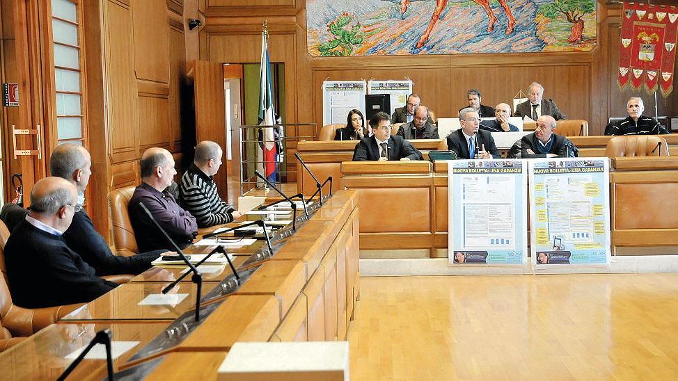 Il vertice con Abbanoa