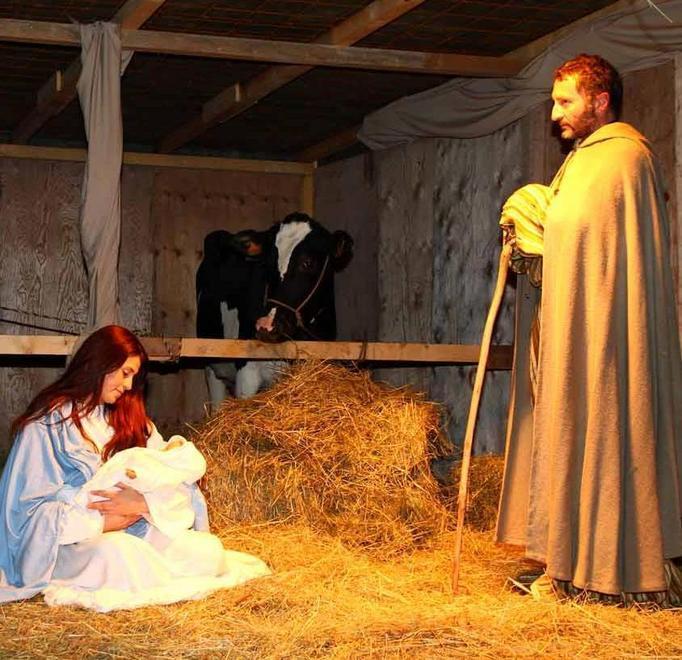 Montefiorino oggi apre la serie dei presepi viventi